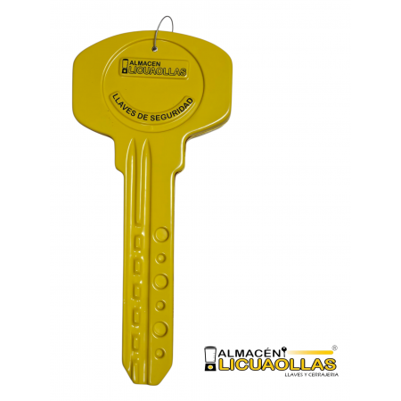 LLAVE ANUNCIO DE SEGURIDAD