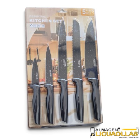 CUCHILLOS CERAMICOS X 5