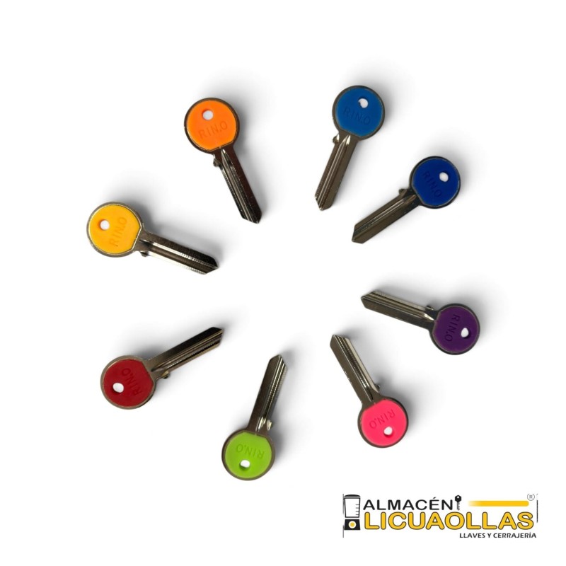 LLAVE 1000 RINO CABEZA COLOR